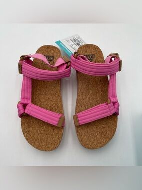 Reef Cushion Platform Sandals Remi Hi Malibu Pink Strappy Sandals Women’s Sz 7